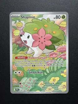 Pokemon TCG - S&V - Destined Rivals - Shaymin - 185/182 - Illustration Rare - Image 1