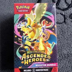 Pokemon TCG- Mega Evolution Ascended Heroes Booster Bundles SEALED - Image 1