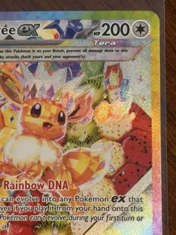 Pokemon TCG Eevee EX SVP 174 Prismatic Evolutions SPC PROMO - NM - Image 3