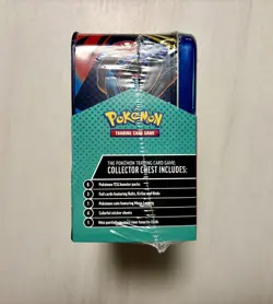 2025 Pokemon TCG Collector Treasure Chest Lunch Box Tin New & Sealed - Image 4