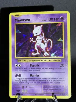 Pokemon Mewtwo 51/108 XY Evolutions Cracked Ice Holo Rare - Image 1