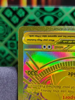 Mega Dragonite Ex 295/217 GOLD HYPER RARE POKEMON ASCENDED HEROES, NM - Image 4