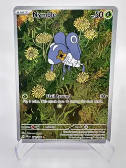 Nymble 096/094 Me02: Phantasmal Flames Holo Pokemon Near Mint - Image 1