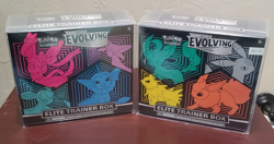 Pokemon SWSH Evolving Skies Elite Trainer Box x2 New Sealed - Image 1
