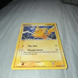 The Pokemon Company Pikachu Emerald 60/106 Common Basic Regular EN 50HP 2005 - Image 1
