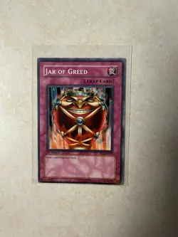 Yugioh - Jar of Greed SD3-EN029 1st Edition - Structure Deck: Blaze of Destructi - Image 1