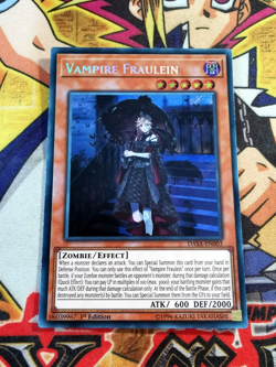 Vampire Fraulein dasa-en003 1st Edition (NM) Secret Rare Yu-Gi-Oh! - Image 1