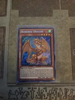 YUGIOH HUNDRED DRAGON DLCS-EN146 SECRET LIMITED ED NM - Image 1