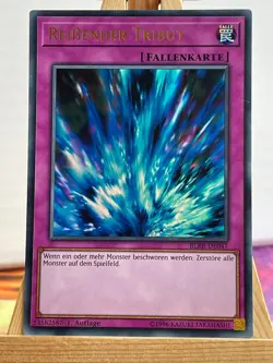 Reißender Tribut BLRR-DE047 Ultra Rare Deutsch NM YUGIOH - Image 1