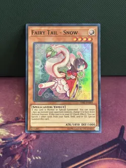 Fairy Tail - Snow OTS Tournament Pack 5 OP05-EN005 Unlimited Ed Super Rare NM - Image 1