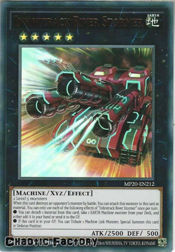 YUGIOH MP20-EN212 Infinitrack River Stormer Ultra Rare 1st Edition NM - Image 1