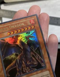 NM/LP+ Yugioh Tyrant Dragon LOD-034 Ultra Rare Unlimited Edition Holofoil Engish - Image 3