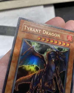 NM/LP+ Yugioh Tyrant Dragon LOD-034 Ultra Rare Unlimited Edition Holofoil Engish - Image 4