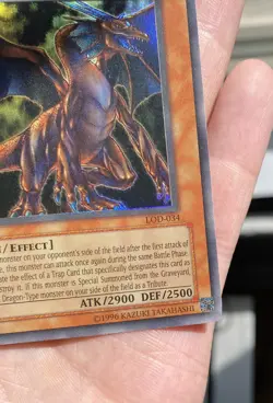 NM/LP+ Yugioh Tyrant Dragon LOD-034 Ultra Rare Unlimited Edition Holofoil Engish - Image 5