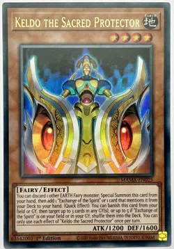 MAMA-EN025 Keldo the Sacred Protector - Ultra Rare 1st Edition Near Mint YuGiOh - Image 1