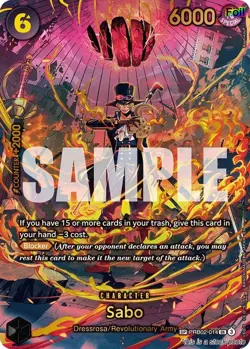 Sabo (SP) [OP15-EB04 - PRB02-014] - NM [Foil] TCG One Piece - Image 1