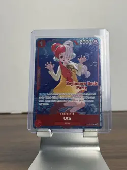 One Piece Uta Beginners Deck Party Winner Foil OP09-002 NM - Image 1