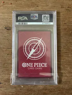 One Piece JPN Monkey.D. Luffy Op05 Alternate Art Leader PSA 10 - Image 2