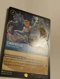 Disney Cinderella-Dream Come True 155/204 Character Lorcana TCG Card English - Image 2