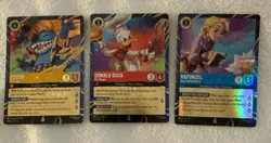 2026 Disney Lorcana Magical Places Stitch Rapunzel Donald Duck EPCOT Promo Cards - Image 1