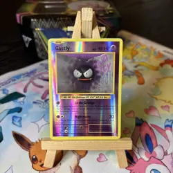 Gastly 47/108 Reverse Holo - XY Evolutions Pokemon Card NM - Image 1