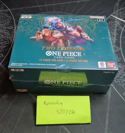 One Piece Card Card ENGLISH OP-08 Two Legends Booster Box ENGLISH Sealed - Image 1