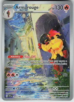 Pokemon Armarouge - 203/198 SV01: Scarlet & Violet Base Set Illustration Rare NM - Image 1