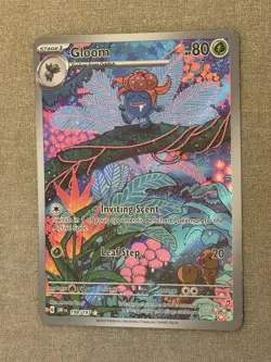 Pokemon TCG Gloom Sv03: Obsidian Flames Holo Illustration Rare Card 198/197 - Image 3