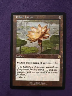 Gilded Lotus - The Brothers' War: Retro Frame Artifacts (BRR) #17 - MTG Card - Image 1