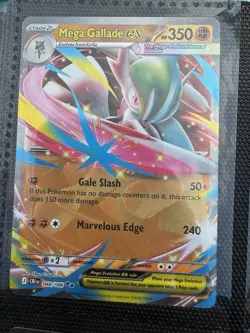 Pokemon TCG Mega Gallade ex Chaos Rising 048/086 Card ENGLISH - Image 1