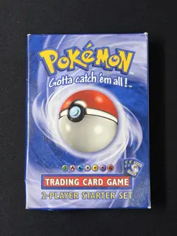 1999 Pokemon Card Vintage EMPTY BOX (2-Player Starter Deck) WOTC - Image 1