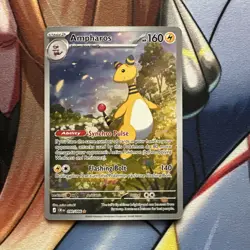 Ampharos Illustration Rare 090/086 CRI Chaos Rising Pokemon Card English NM - Image 1