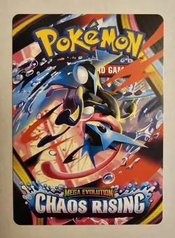 Mega Greninja Trainer Tips Card from ME04: Chaos Rising Build and Battle - Image 1