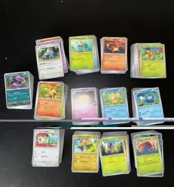 1200+ Pokemon Cards Bulk Lot - Scarlet & Violet / MEGA sets NO HOLO & ENERGY - Image 1