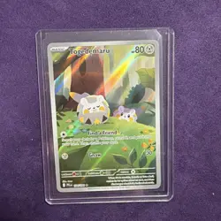 Holo Togedemaru 104/094 Illustration Rare Card / Phantasmal Flames / Pokemon TCG - Image 1