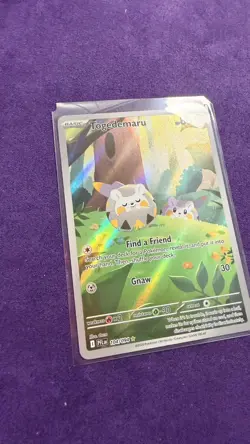 Holo Togedemaru 104/094 Illustration Rare Card / Phantasmal Flames / Pokemon TCG - Image 4