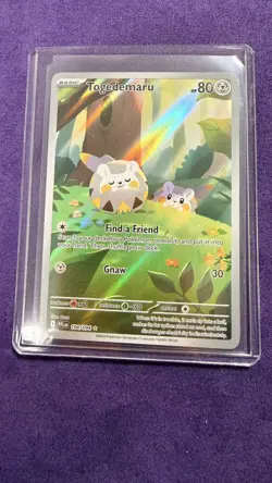 Holo Togedemaru 104/094 Illustration Rare Card / Phantasmal Flames / Pokemon TCG - Image 5
