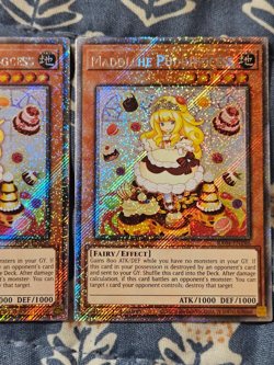 Madolche Puddingcess x3 Platinum Secret Rare RA04-EN186 Playset Yugioh - Image 4