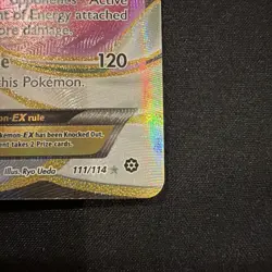 Pokemon Gardevoir EX TCG Steam Siege Holo Full Art Ultra Rare Card 111/114 - Image 5