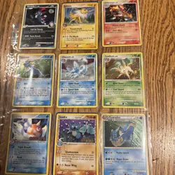 Rare mixed lot pokemon tcg holo and star cards - Image 1
