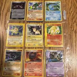 Rare mixed lot pokemon tcg holo and star cards - Image 2