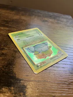 Pokemon TCG Venusaur Base Set Holo Rare Card 15/102 Vintage WOTC - DMG See Pics - Image 5