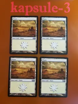 4x Plains | Basic Land 232/249 | M12 Magic 2012 | MTG Magic Cards - Image 3