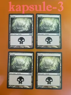 4x Swamp | Basic Land 240/249 | M13 Magic 2013 | MTG Magic Cards - Image 1