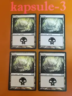 4x Swamp | Basic Land 238/249 | M12 Magic 2012 | MTG Magic Cards - Image 1