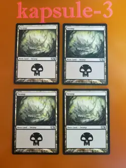 4x Swamp | Basic Land 238/249 | M12 Magic 2012 | MTG Magic Cards - Image 3