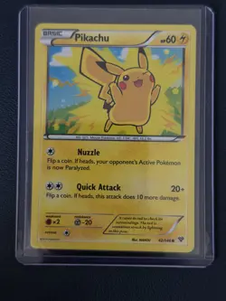 Pokemon Card - Pikachu - 42/146 XY- Holo NM - 2014 - Image 1