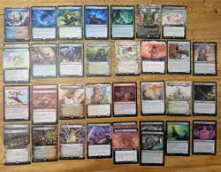 Magic The Gathering, Lorwyn 37 Card Bundle, Foils, Rares, uncommons - Image 1