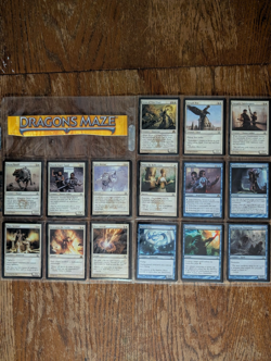 Magic The Gathering MTG Dragon's Maze Complete Set 156/156 cards - Image 1
