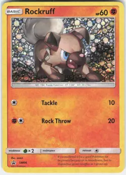 Rockruff - (General Mills Promo) Promo Miscellaneous Cards & Products SM06 NM - Image 1